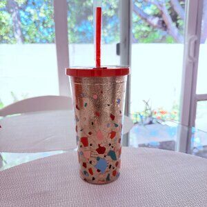 Bando Deluxe Sip Sip Tumbler – Terrazzo Design – 20oz - NEW